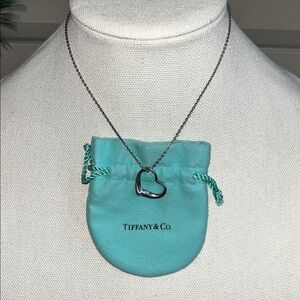 Tiffany & Co. Silver Heart Necklace